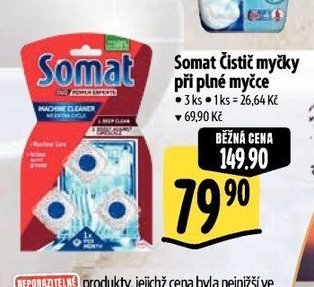 Somat Čistič myčky při plné myčce