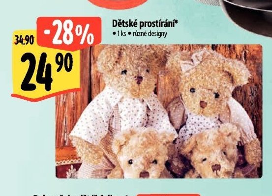 Dětské prostírání