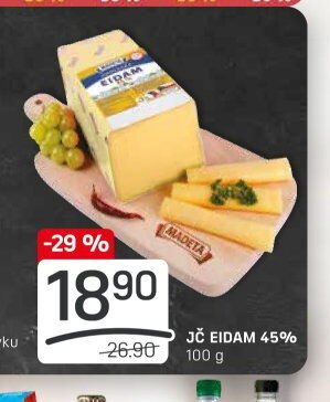 JČ EIDAM 45% 100 g