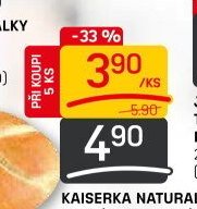 Kaiserka natural 50 g