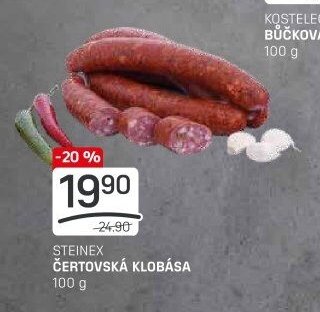 STEINEX ČERTOVSKÁ KLOBÁSA