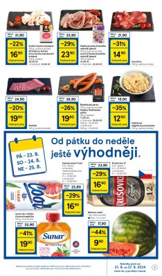 akční leták Tesco 21.8.2024-27.8.2024
