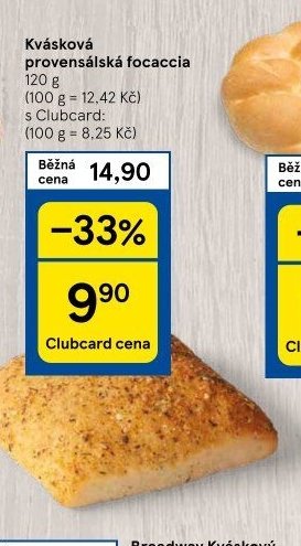 Kvásková provensálská focaccia