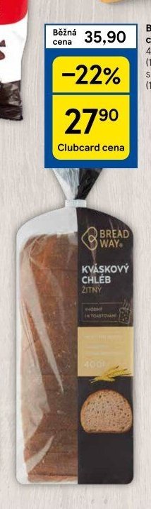 Breadway Kváskový chléb žitný