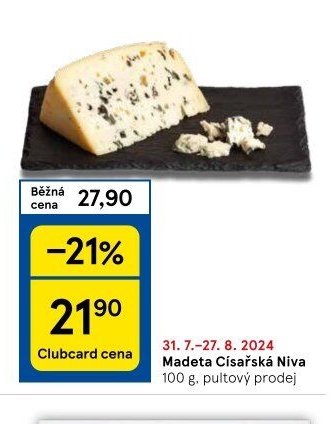 Madeta Císařská Niva