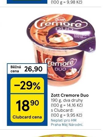 Zott Cremore Duo