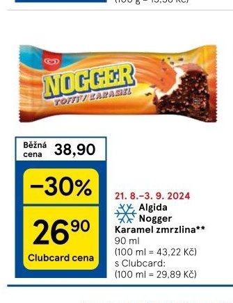 Algida Nogger Karamel zmrzlina