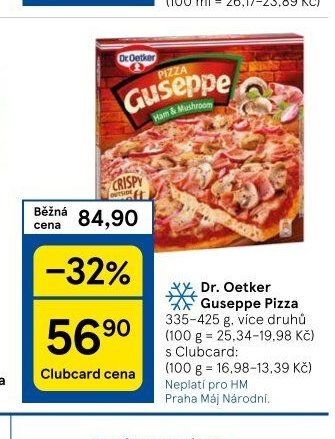 Dr. Oetker Guseppe Pizza