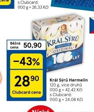 Král Sýrů Hermelín