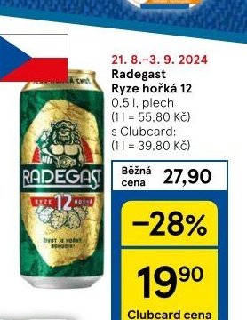 Radegast Ryze hořká 12