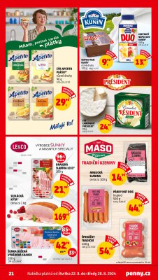 akční leták Penny Market 22.8.2024-28.8.2024
