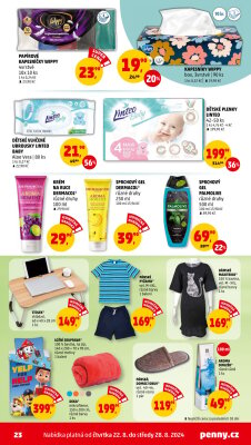 akční leták Penny Market 22.8.2024-28.8.2024