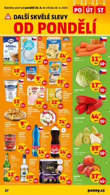akční leták Penny Market 22.8.2024-28.8.2024