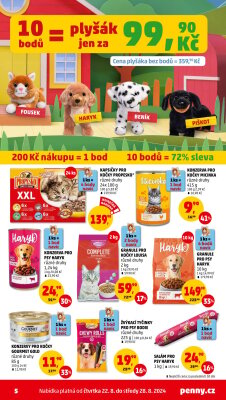 akční leták Penny Market 22.8.2024-28.8.2024