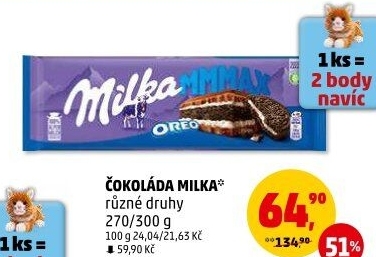 Čokoláda Milka