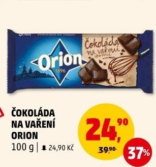 Čokoláda na vaření Orion