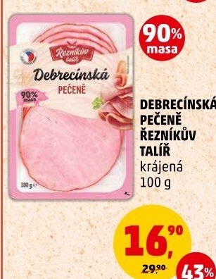 Debrecínská pečeně Řezníkův talíř