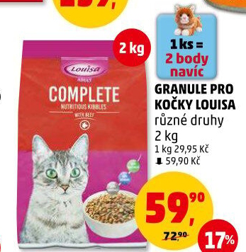 Granule pro kočky Louisa