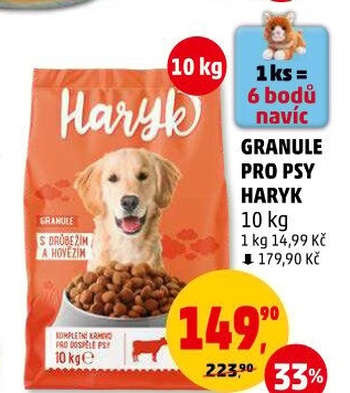 Granule pro psy Haryk