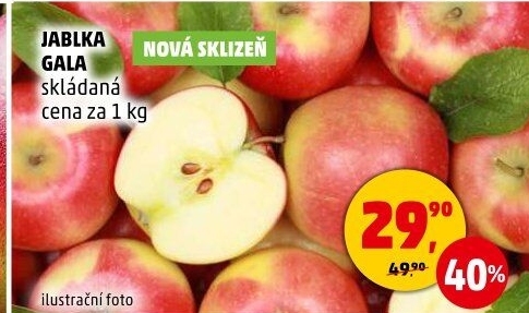 Jablka Gala