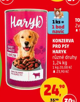 Konzerva pro psy Haryk