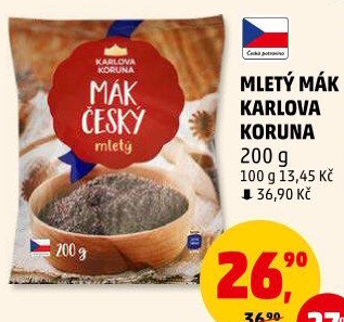 Mák mletý Karlova Koruna