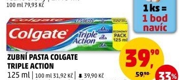 Pasta na zuby Triple Action Colgate