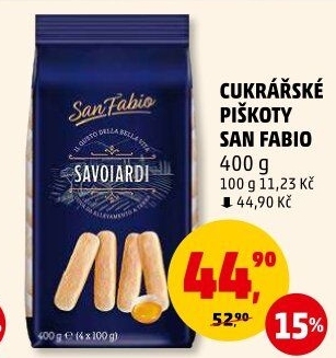 Piškoty cukrářské San Fabio
