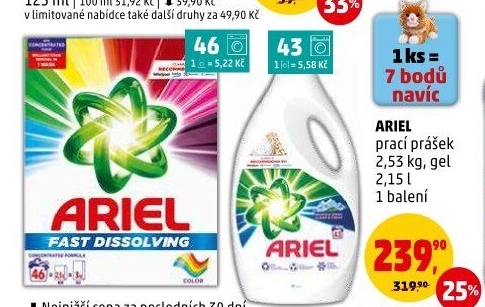 Prací prášek Ariel