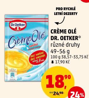 Pudink Créme Olé Dr. Oetker