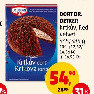 Směs na krtkův dort Dr. Oetker