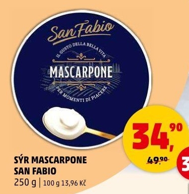 Sýr Mascarpone San Fabio