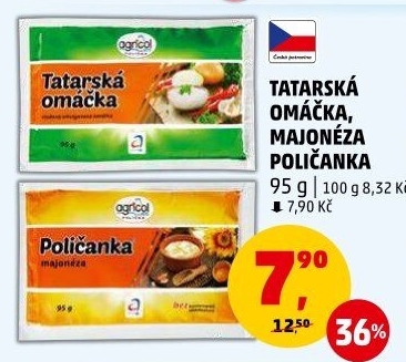 Tatarská omáčka Agricol