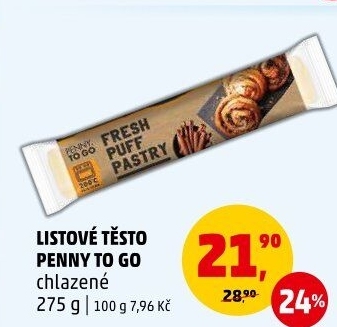 Těsto listové Penny To Go