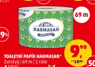 Toaletní papír 2vrstvý Harmasan