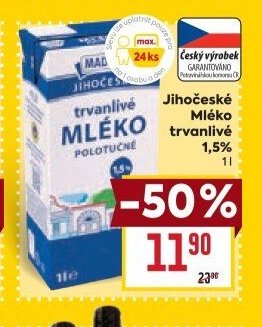 Jihočeské Mléko trvanlivé