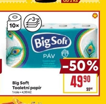 Big Soft Toaletní papír