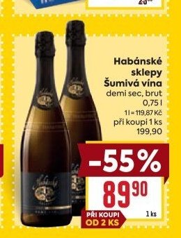 Habánské sklepy Šumivá vína
