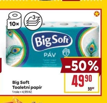 Big Soft Toaletní papír