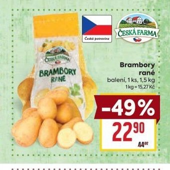 Brambory rané