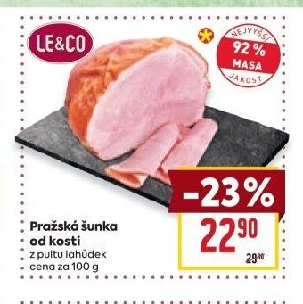 Pražská šunka od kosti