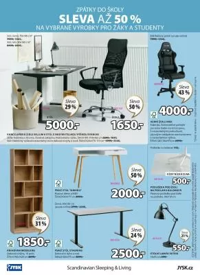 akční leták Jysk 21.8.2024-17.9.2024