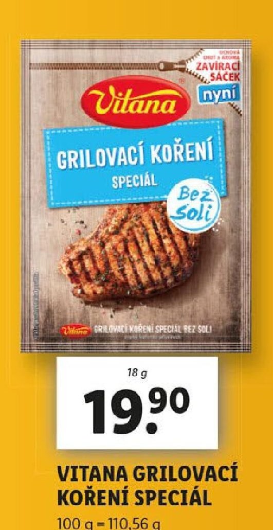 VITANA GRILOVACÍ KOŘENÍ SPECIÁL