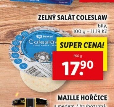 Zelný salát Coleslaw