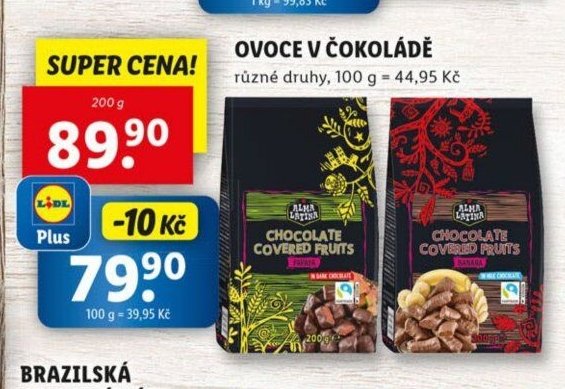 Ovoce v čokoládě