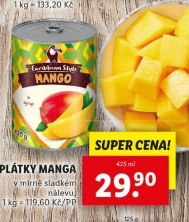 Plátky manga