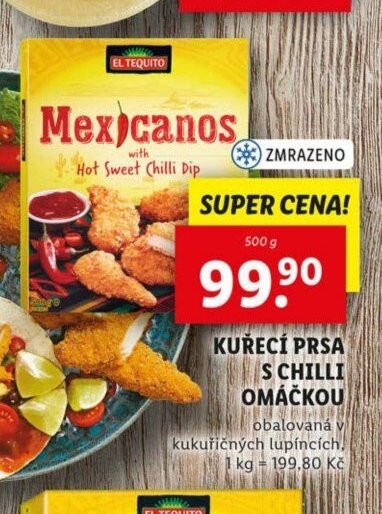 Kuřecí prsa s chilli omáčkou