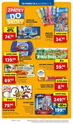 akční leták Lidl 26.8.2024-1.9.2024
