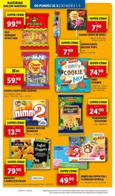 akční leták Lidl 26.8.2024-1.9.2024