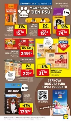 akční leták Lidl 26.8.2024-1.9.2024